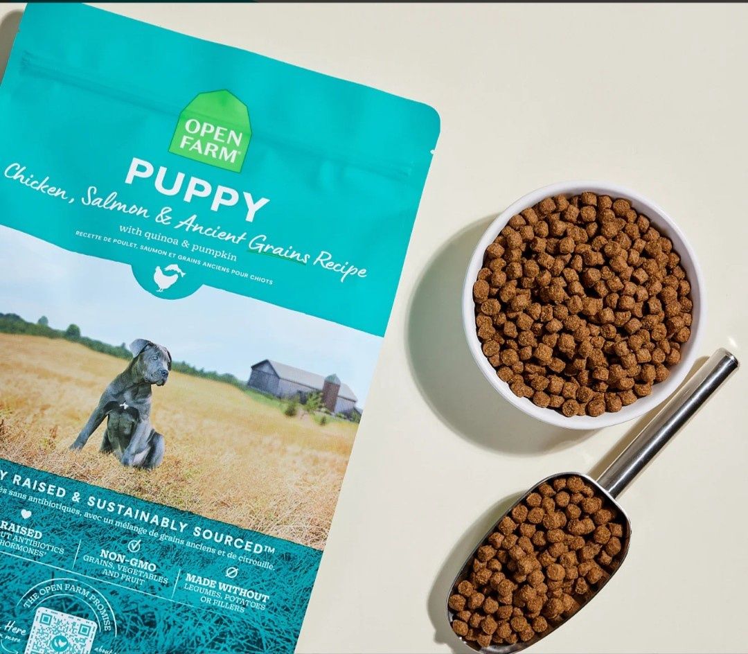 Open Farm Chicken, Salmon, and Ancient Grains Puppy Food 4lb