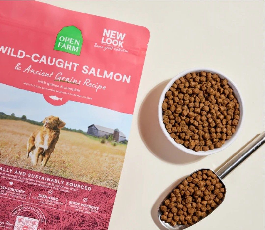Open Farm Wild Salmon and Ancient Grains Dog Food 22lb