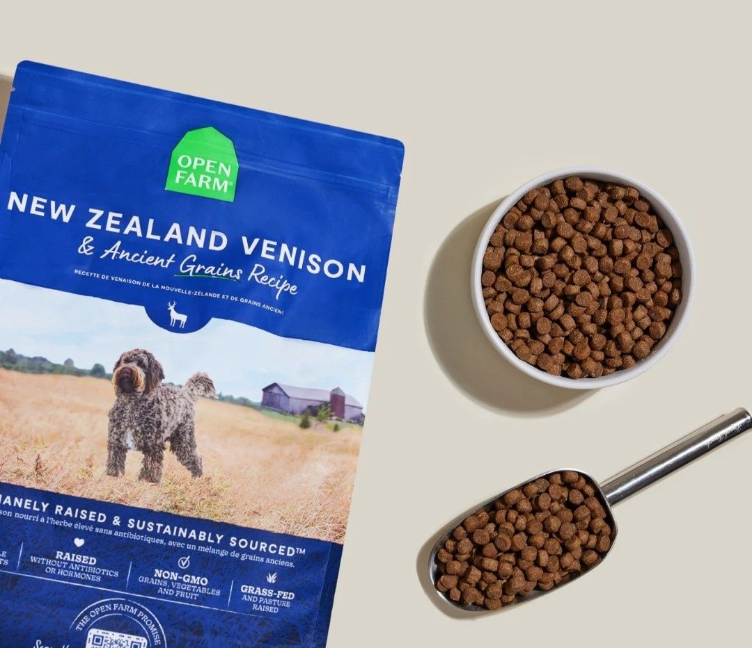 Open Farm New Zealand Venison and Ancient Grains Dog Food 4lb