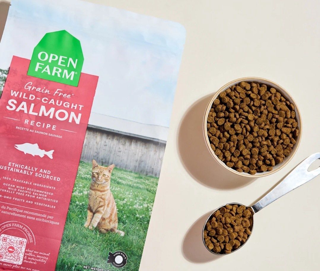Open Farm Grain Free Salmon Cat Food 4lb