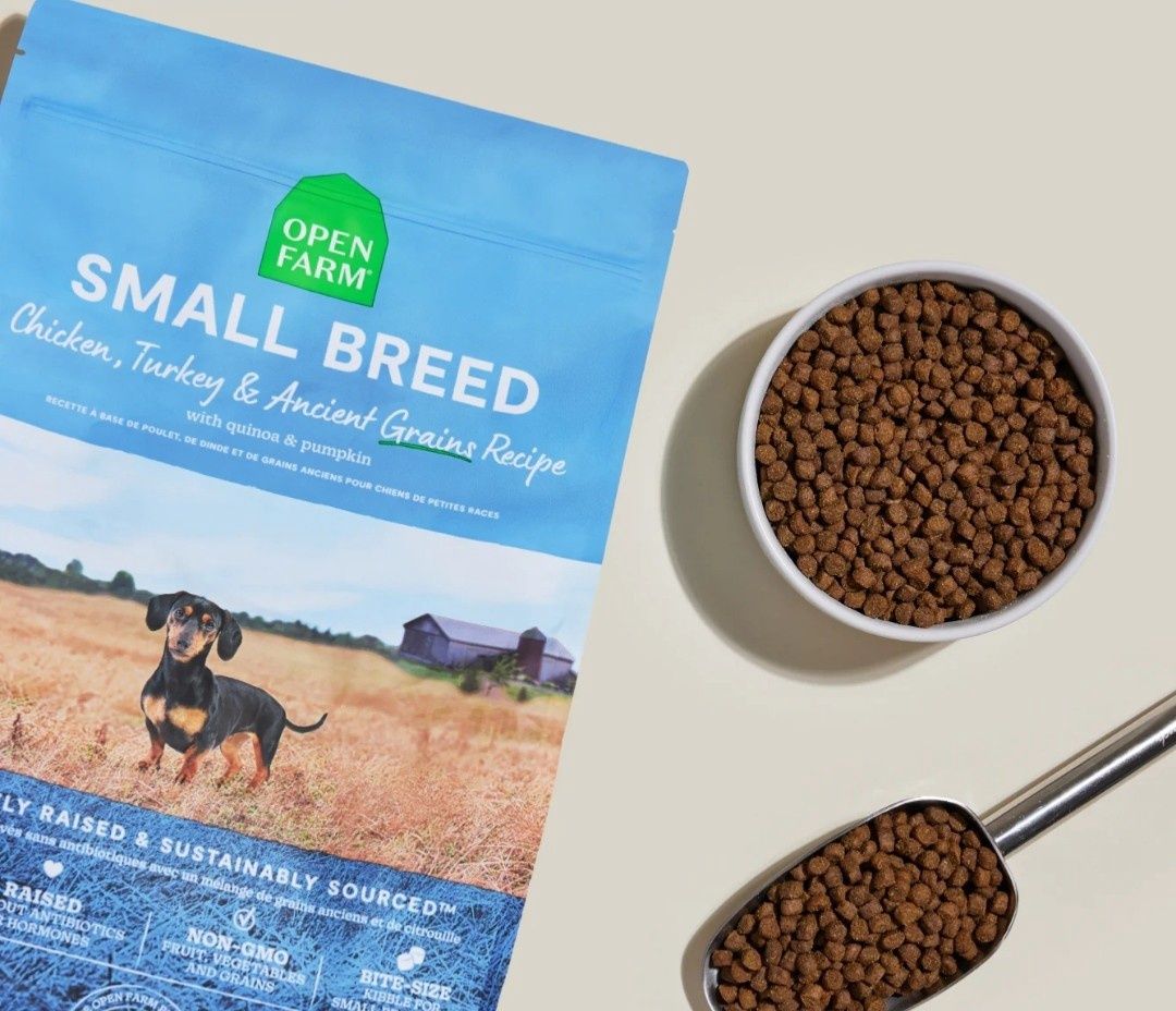 Open Farm Chicken, Turkey, and Ancient Grain Small Breed Dog Food 4lb