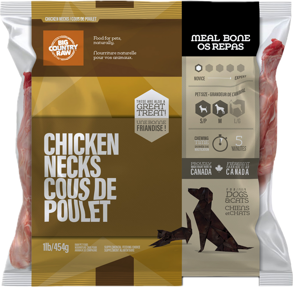 Big Country Raw Chicken Necks 1lb