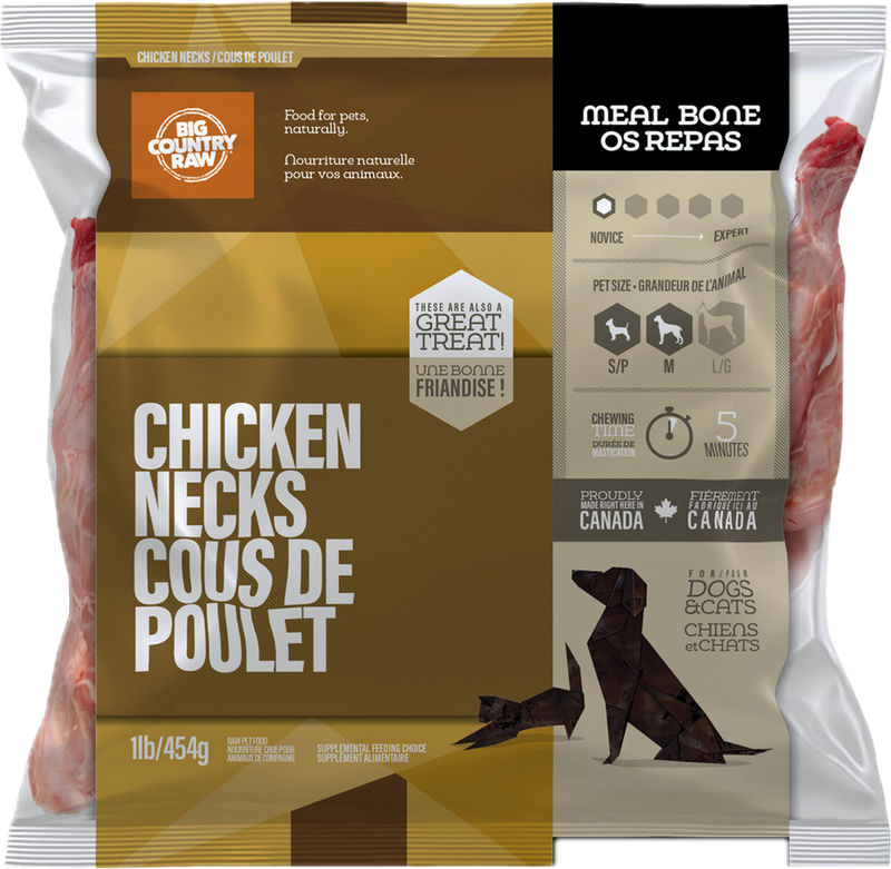 Big Country Raw Chicken Necks 1lb