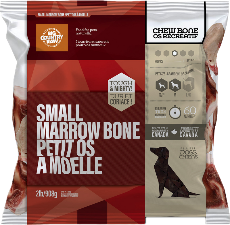 Big Country Raw Small Marrow Bone 2lb