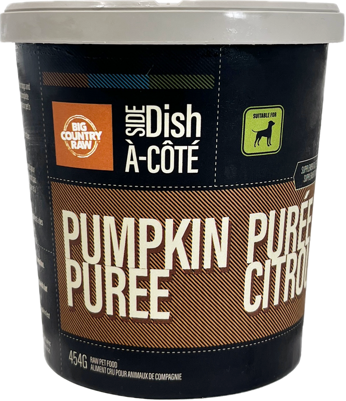 Big Country Raw Organic Pumpkin Puree 454g