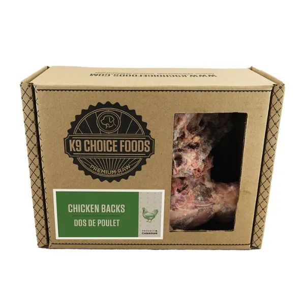 K9 Choice Chicken Backs .91kg