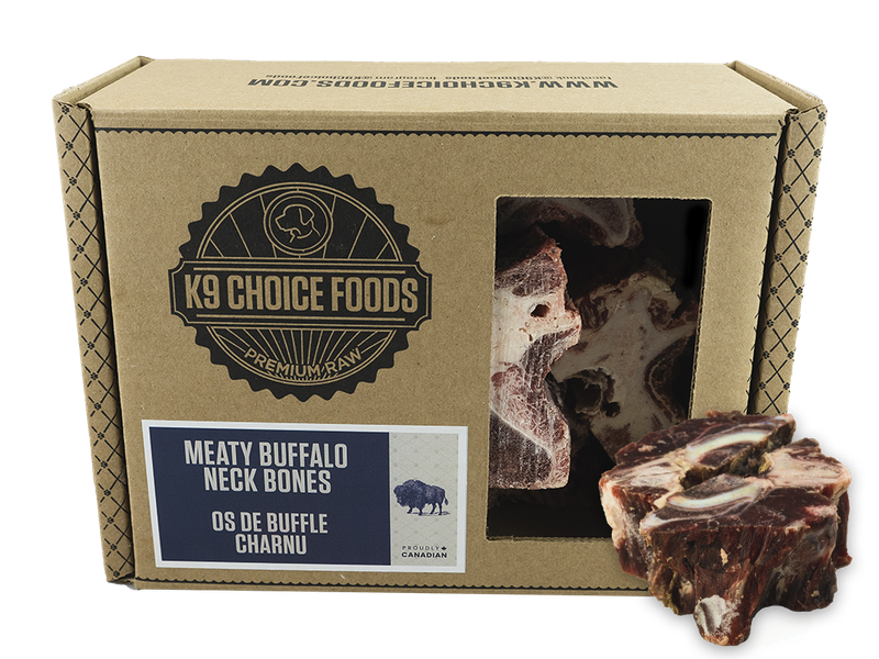 K9 Choice Meaty Buffalo Neck Bones 1.36kg