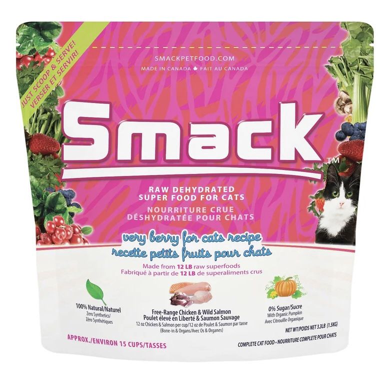 Smack Very Berry Cat Food 1.5kg