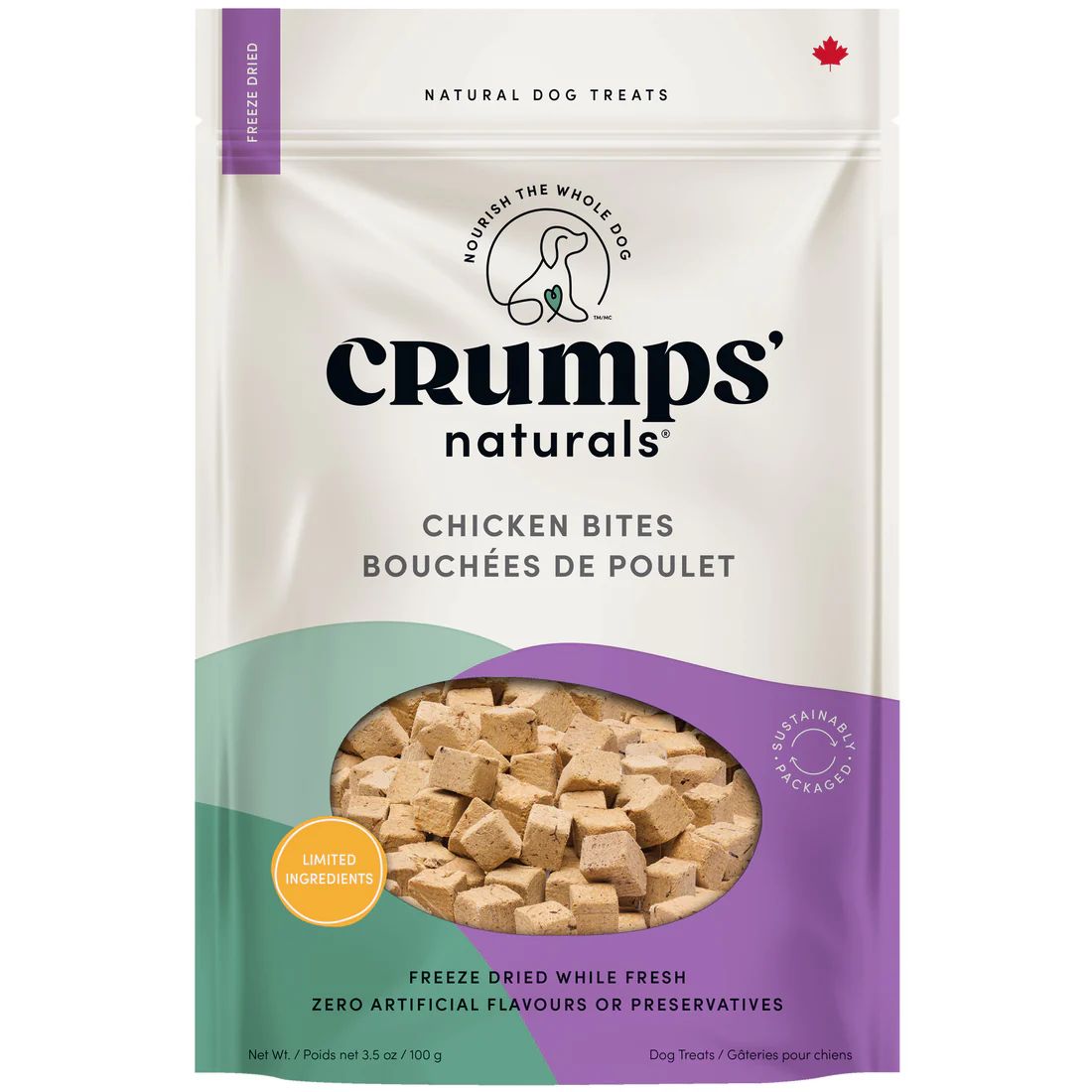 Crumps&#39; Chicken Bites 100g