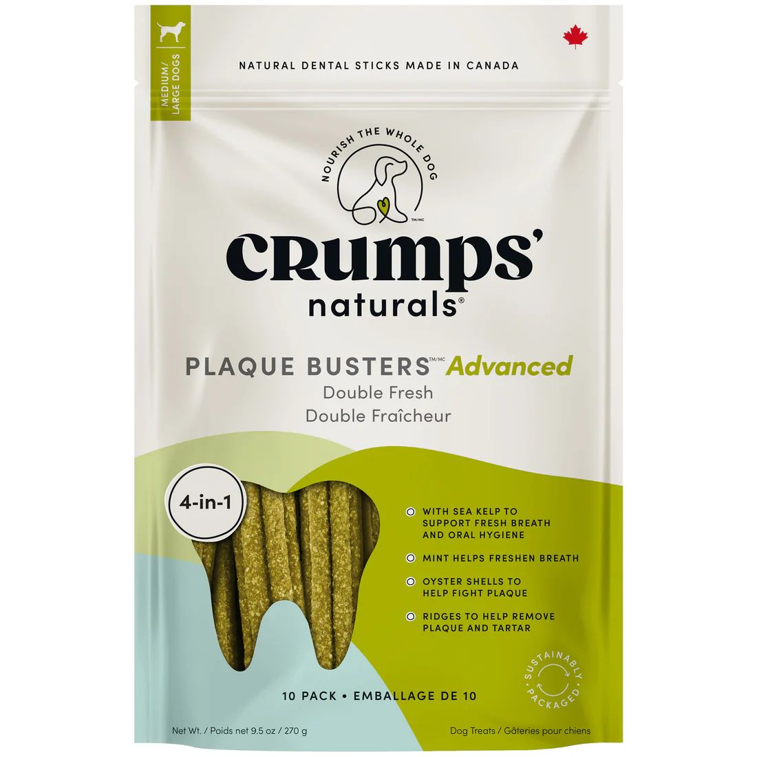 Crumps&#39; Plaque Busters Advanced Fresh Kelp 270g