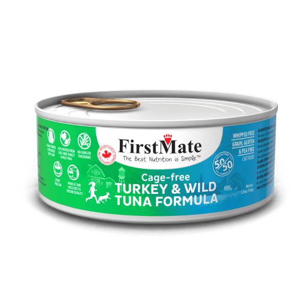 FirstMate Turkey/Wild Tuna Cat Food 5.5oz