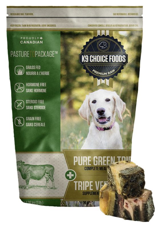 K9 Choice Pure Green Tripe 3lb