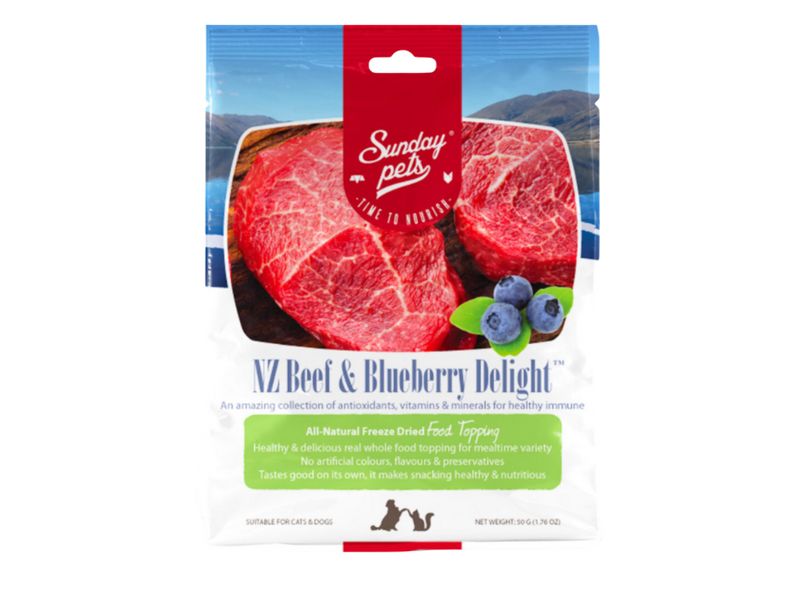 Sunday Pets NZ King Salmon FD Treats 1.76oz