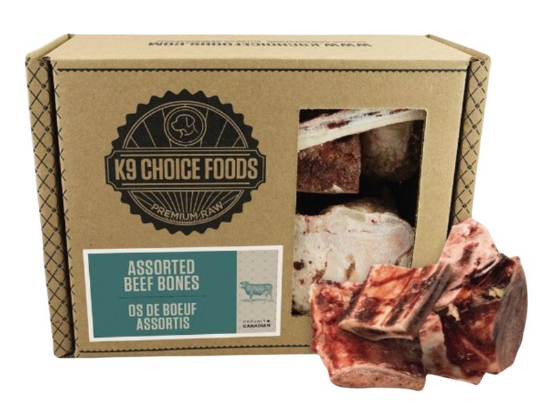 K9 Choice Assorted Beef Bones 1.36kg