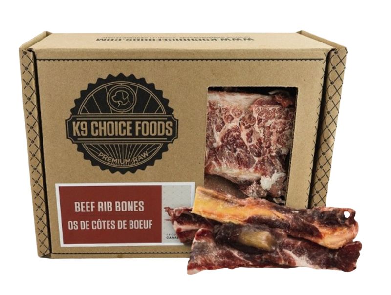 K9 Choice Beef Rib Bones 3lb