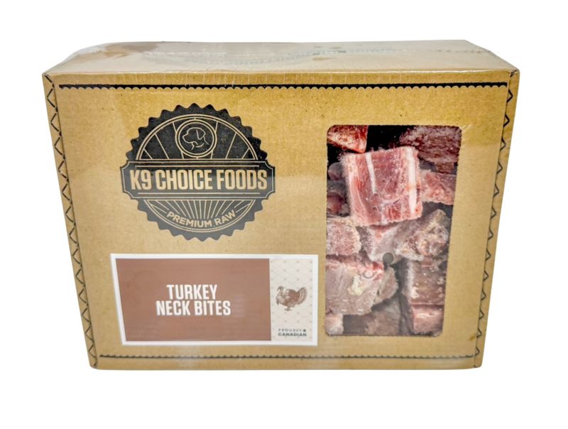 K9 Choice Turkey Neck Bites 1.36kg