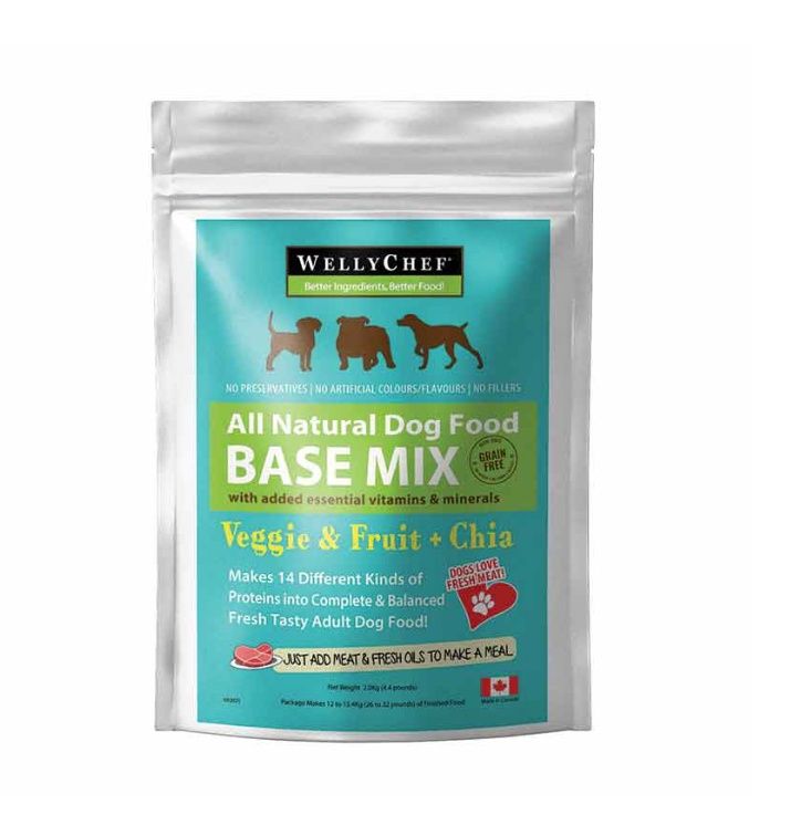 WellyChef Veggies &amp; Fruit, Quinoa &amp; Chia Seeds 1kg