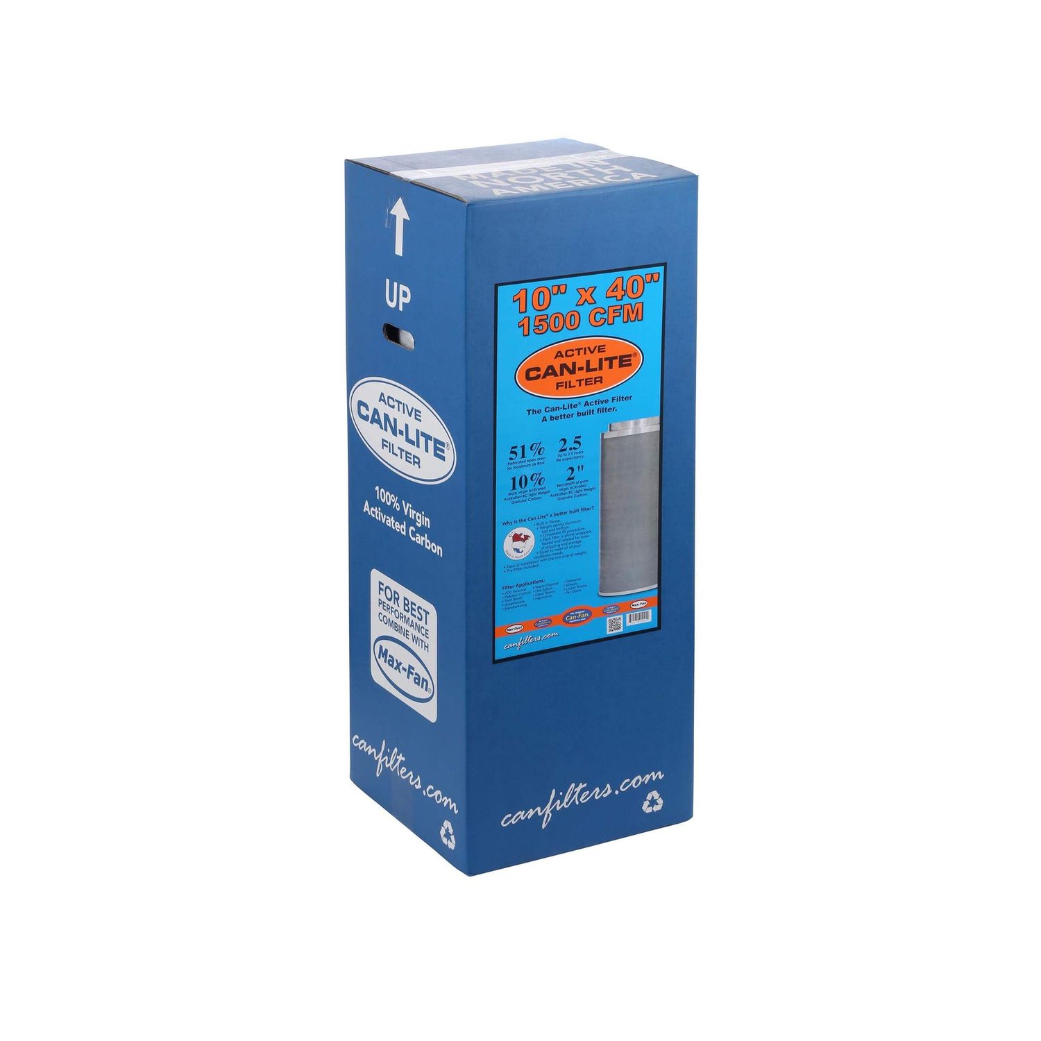 Can-Lite w/flange 10" 1500cfm