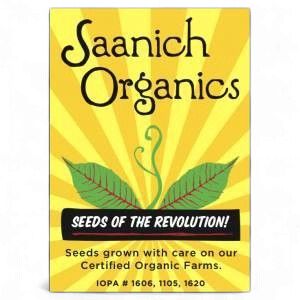 Saanich Organics Seeds 1 Pack