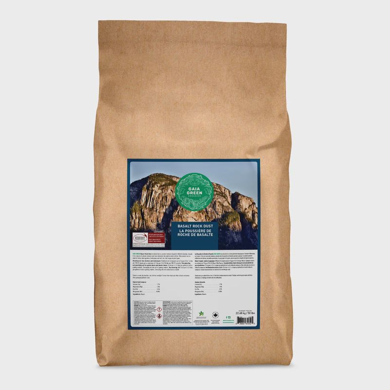 Gaia Green Basalt Rock Dust 22.68KG