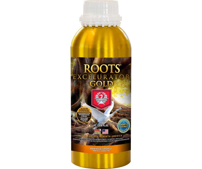 Roots Excelurator House and Garden Gold 1L