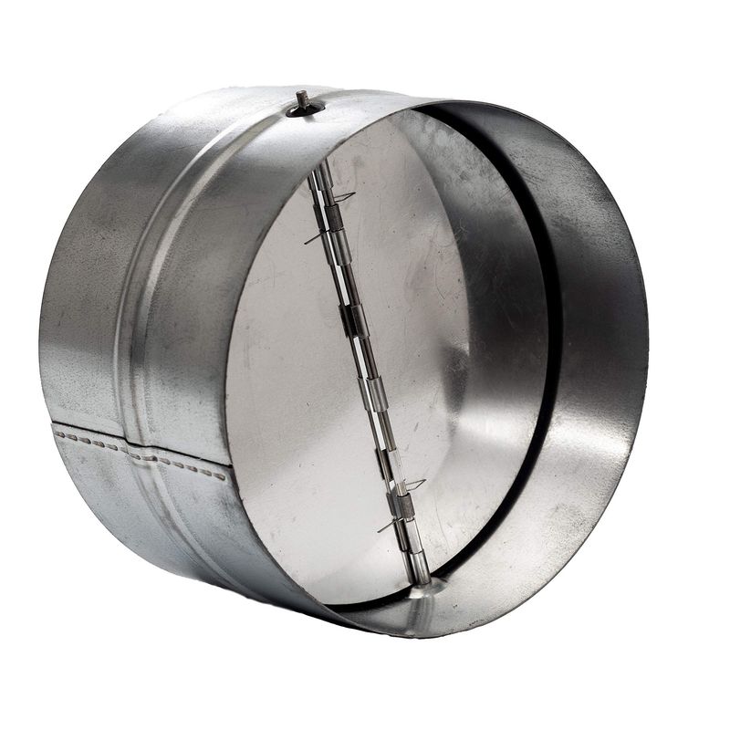 Backdraft Damper Can-Fan 8 "