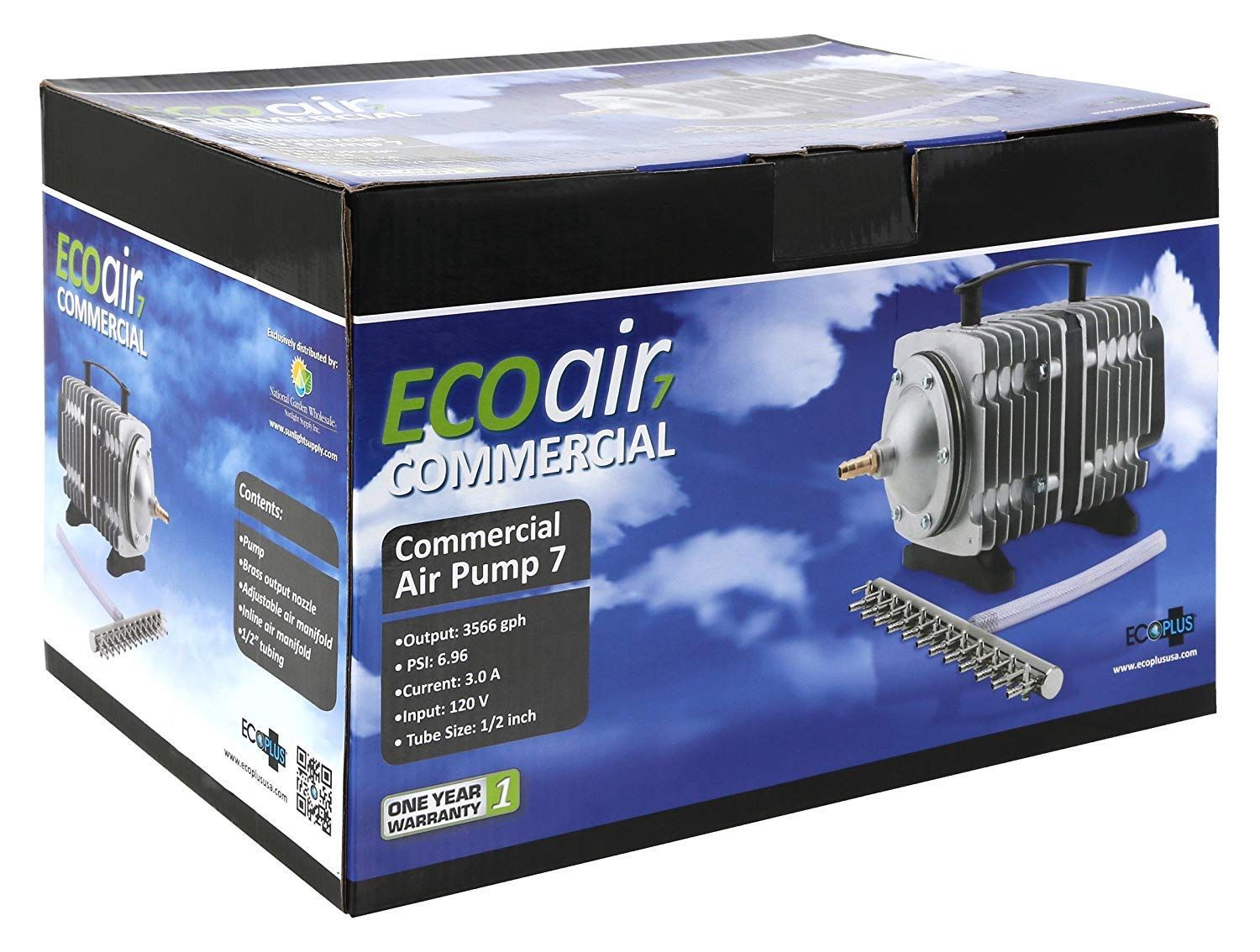 EcoAir Commercial 7 200w 3566 gph