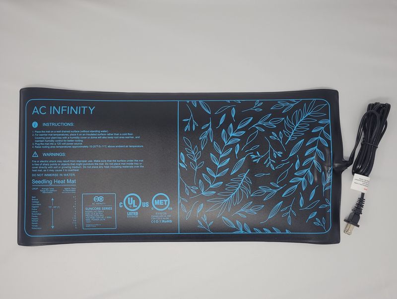 AC Infinity Suncore Seedling Heat Mat 10x20" A3