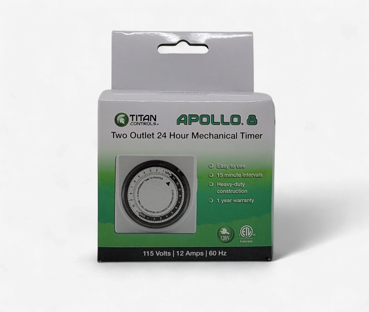 Apollo 8 24hr Dual Timer