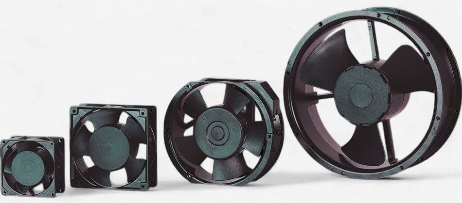 Axial Fan 10" w/power cord 455 cfm