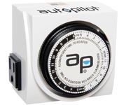 AutoPilot Dual Outlet Analog Timer 15amp 1725w