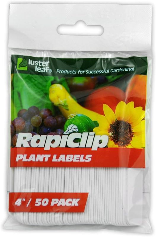 RapiClip Plant Labels 50 Pack White