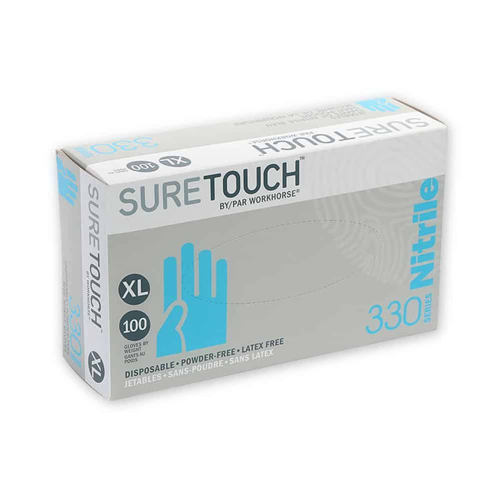SureTouch Nitrile Gloves PF 330 L Blue