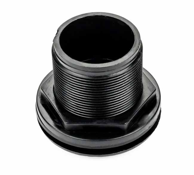 RedFlag PVC Through-Wall Bulkhead Thruhull Socket x Socket 1"