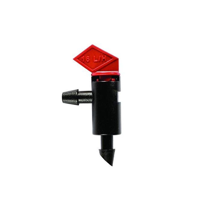 E2- Red Valve Flag Dripper 2.11 GPH