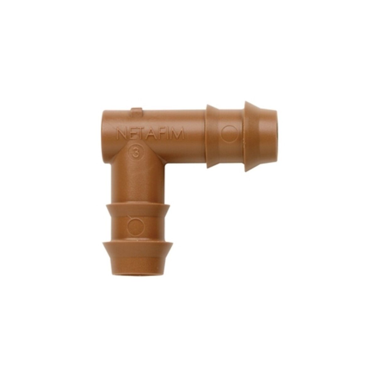 Techline Insert Elbow 1/2" Brown