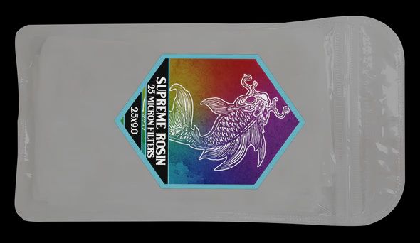 Supreme Rosin Press Bags 2.5"x9" 25 bags