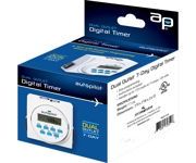 AutoPilot Digital Dual Outlet Timer
