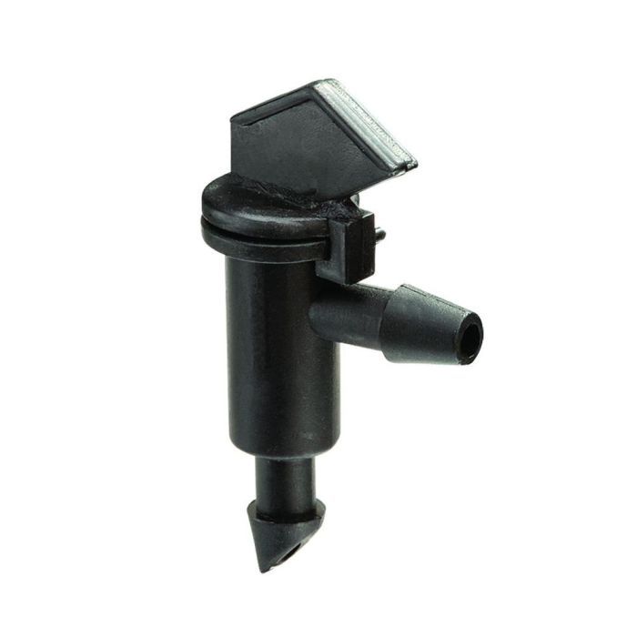 E2- Black Valve Flag Dripper 4 LPH