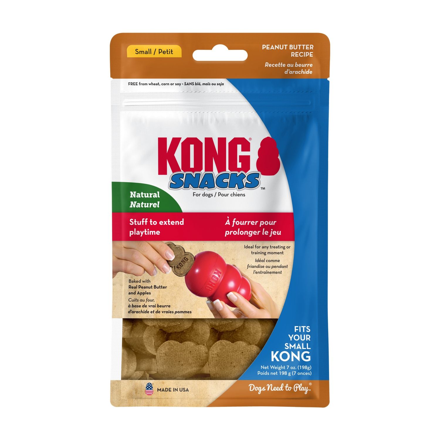 Kong Snacks Peanut Butter Small 198g