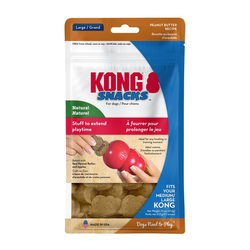 Kong Snacks Peanut Butter Large 312g