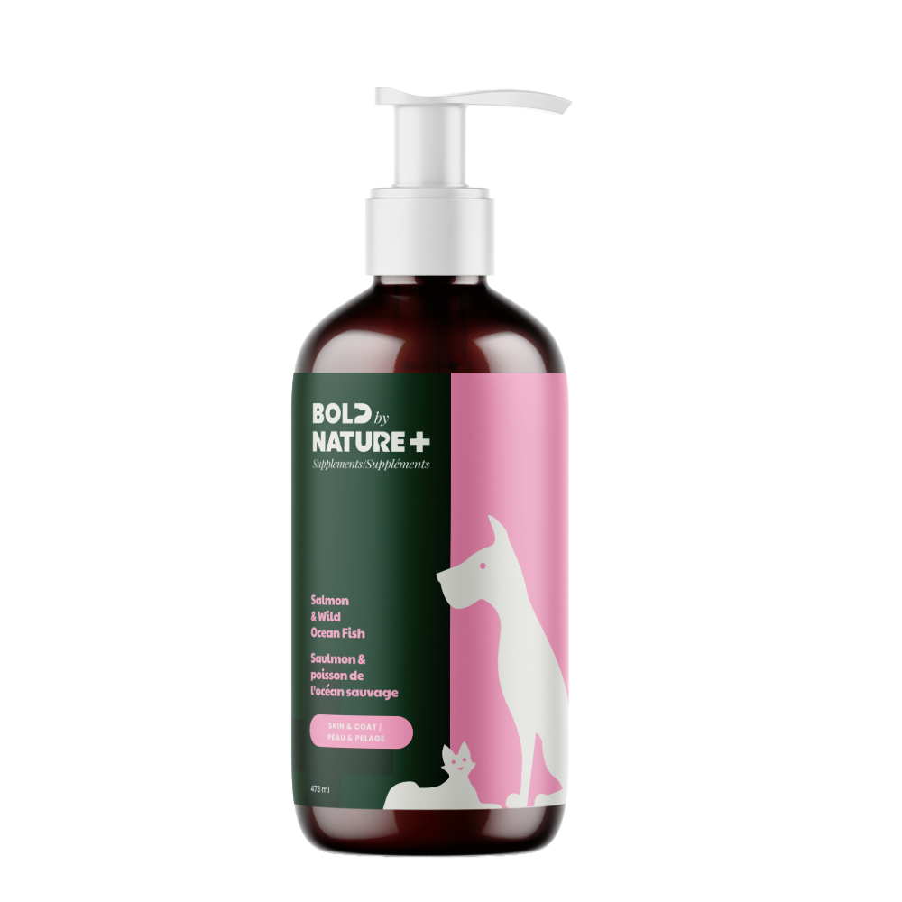 Bold by Nature + Supplements Salmon &amp; Wild Ocean Fish Oil 473ml