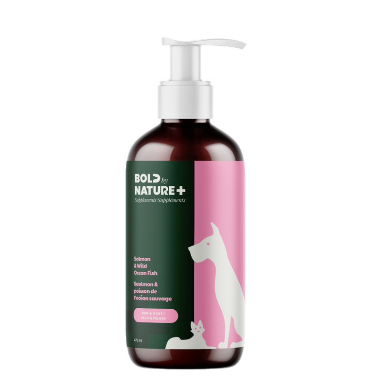 Bold by Nature + Supplements Salmon &amp; Wild Ocean Fish Oil 473ml