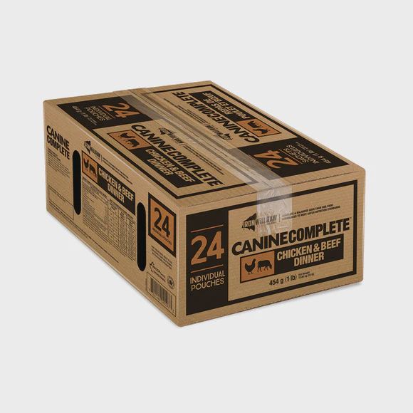 Iron Will Raw Complete Cuisine Chicken &amp; Beef Dog Food 24lb