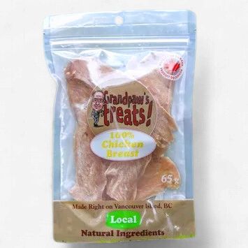 Grandpaw's Treats 100% Chicken Breast 65g
