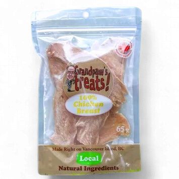 Grandpaw's Treats 100% Chicken Breast 65g