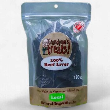Grandpaw's Treats 100% Beef Liver