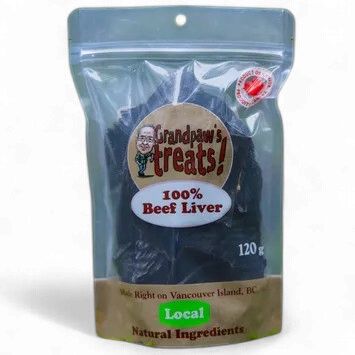 Grandpaw's Treats 100% Beef Liver