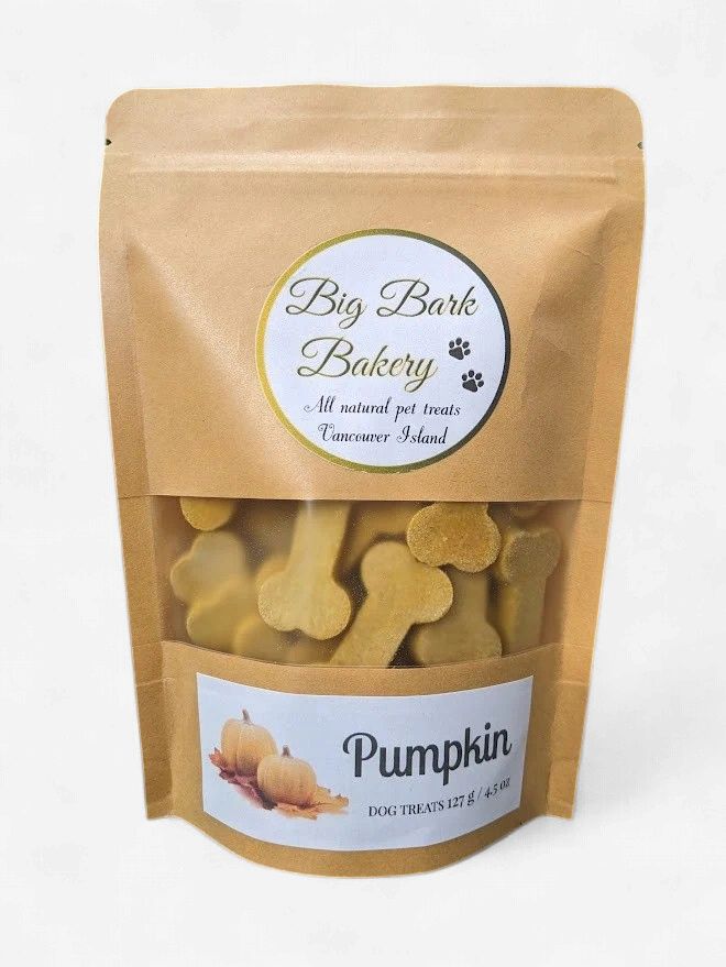 Big Bark Pumpkin Dog Treats 127g