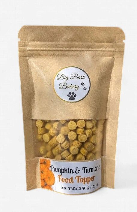 Big Bark Pumpkin &amp; Tumeric Food Topper 50g